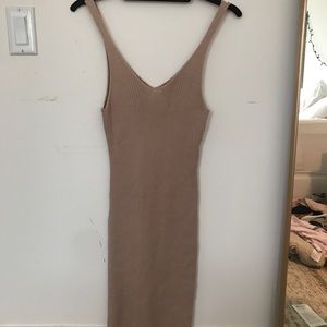 The Reformation Beige Body Con